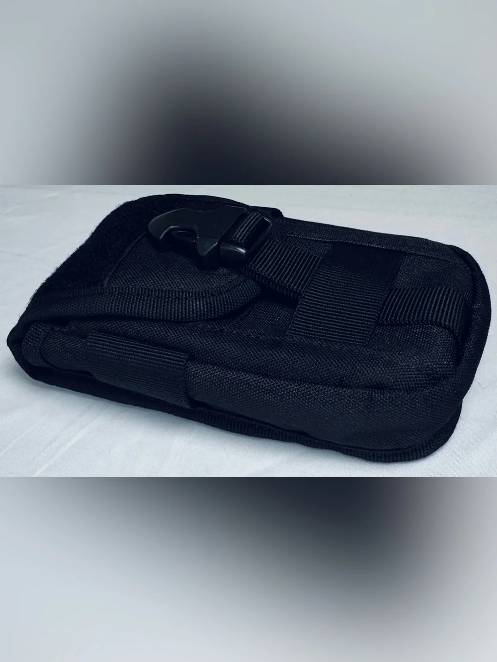 NWOT Tactical black Molle Cell Phone Pouch Cover Carrier EDC pouch